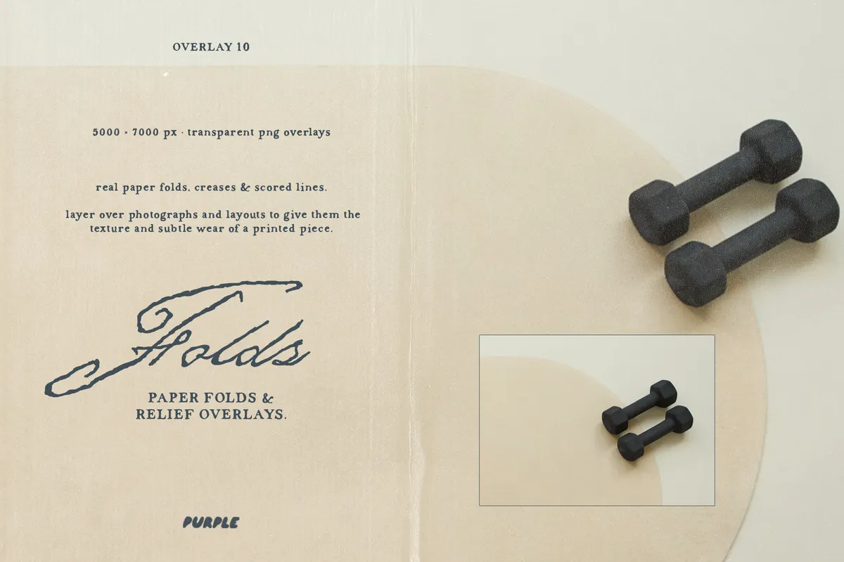Paper Fold Overlays