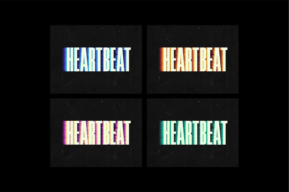 Motion Blur Text Effect