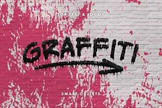 Leaking Graffiti Text Effect