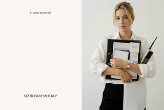 Office Stationery Mockup