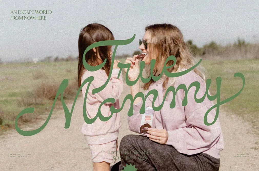 NCL Amhiney — Casual Script Font