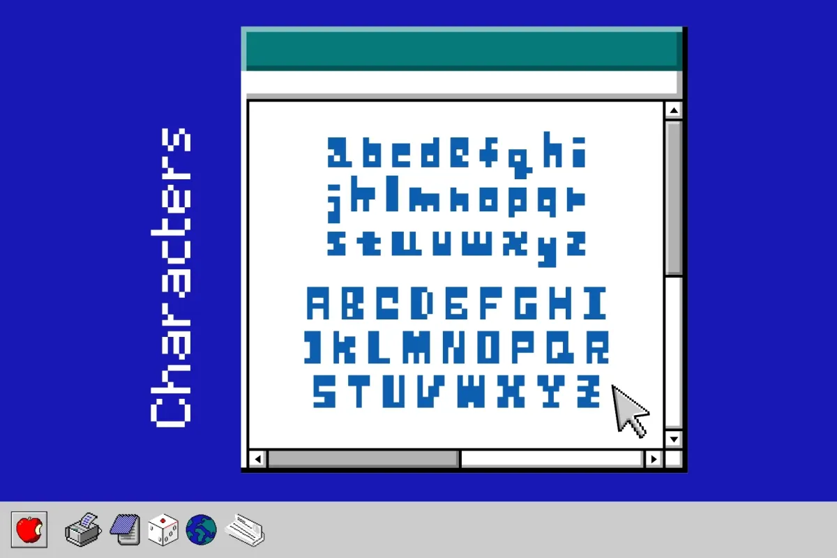 Start Signal - Cute Pixel Font