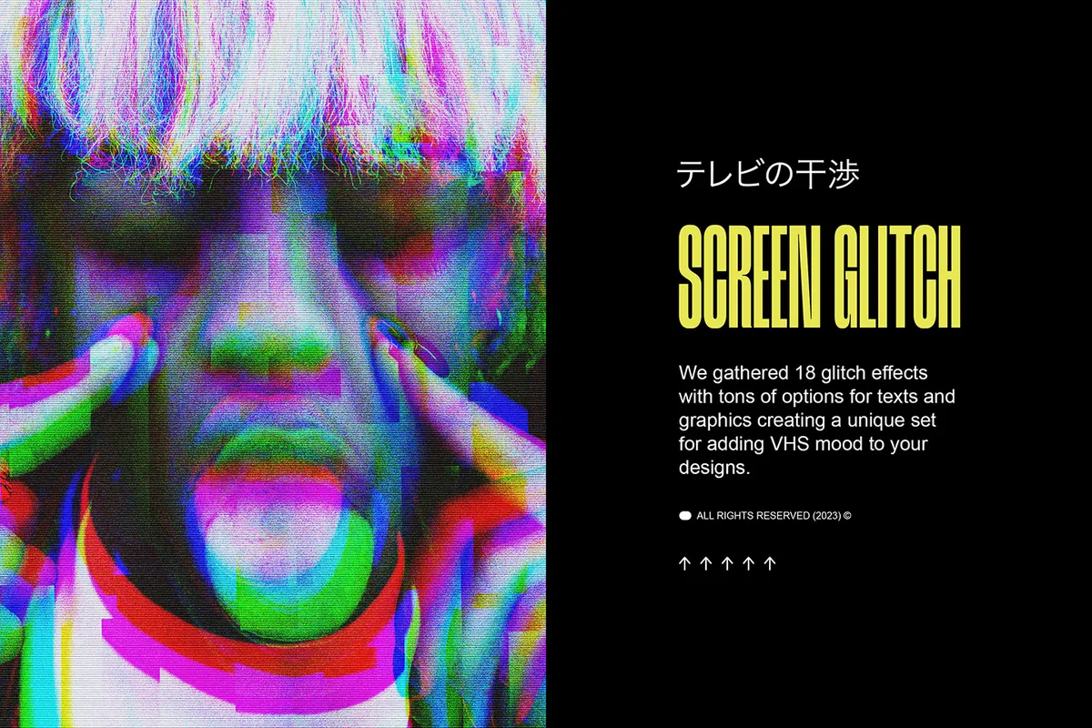 Classic Glitch Effects Collection