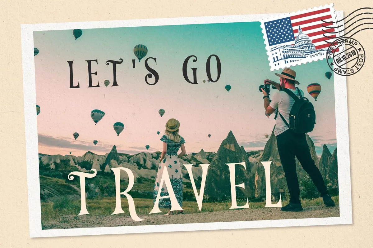 Timeless Tourist - Vintage Ad Typeface
