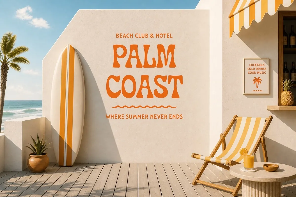 Laguna Tropic – Tropical Display Font Duo