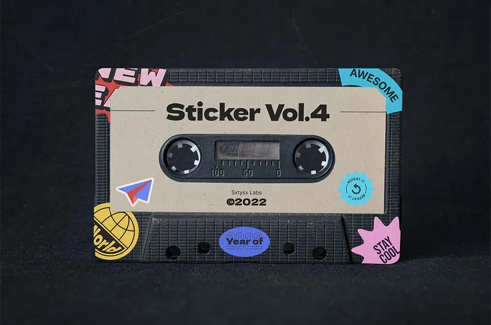 Retro Sticker Pack