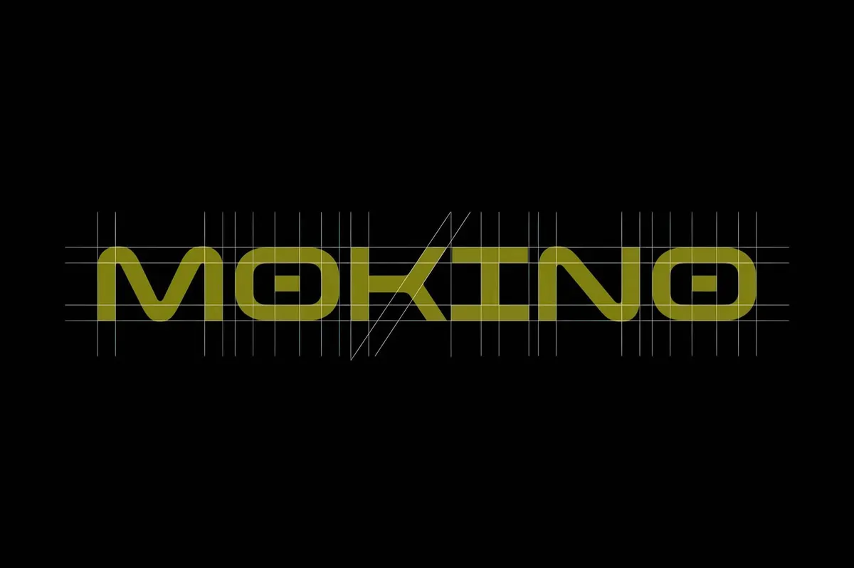 403 Mokino — Hi-Tech Futuristic Display Font