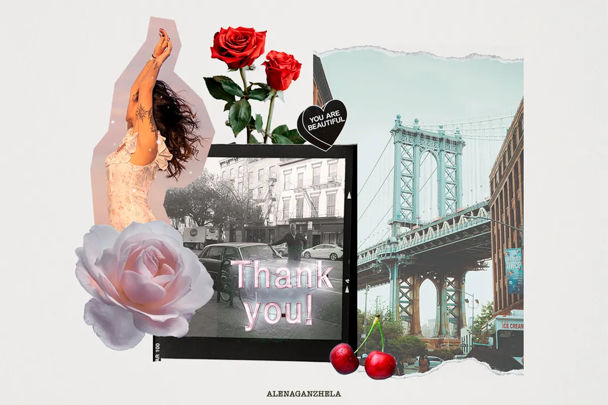 BROKEN HEARTS — Mixed Media Collage Kit