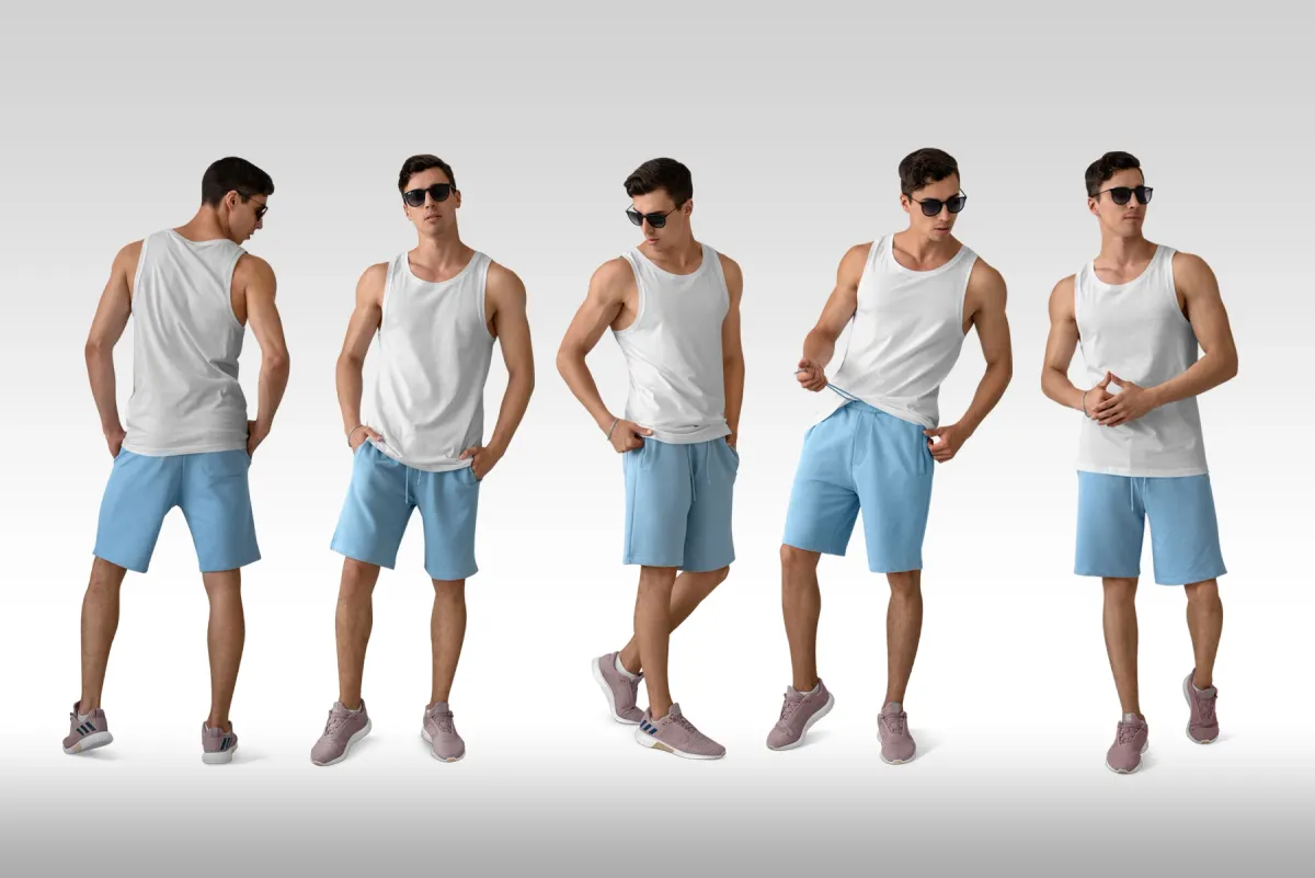 Isolated Apparel Mockups Bundle vol.4