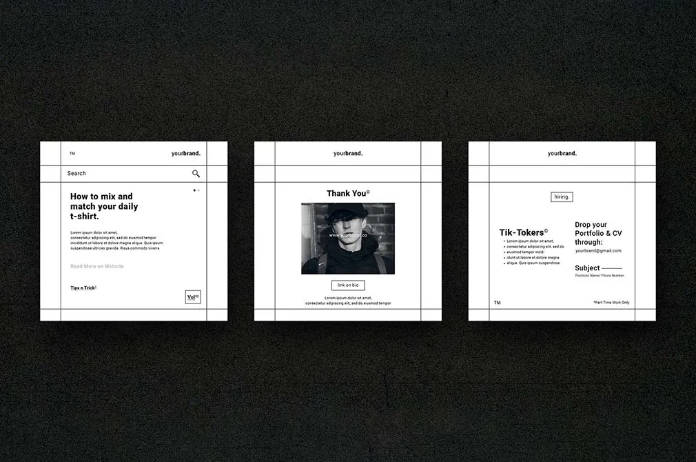 Kinetic Instagram Template