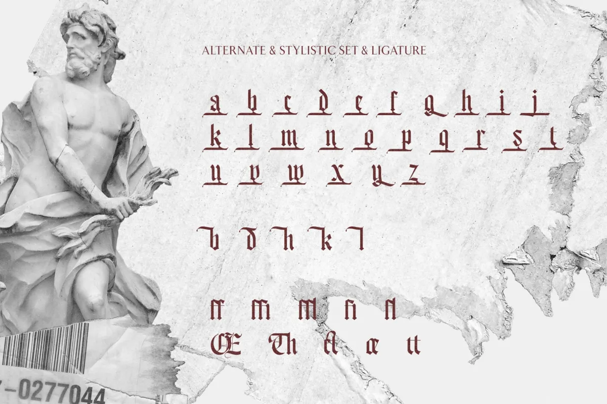 Bageshron Blackletter Font Family