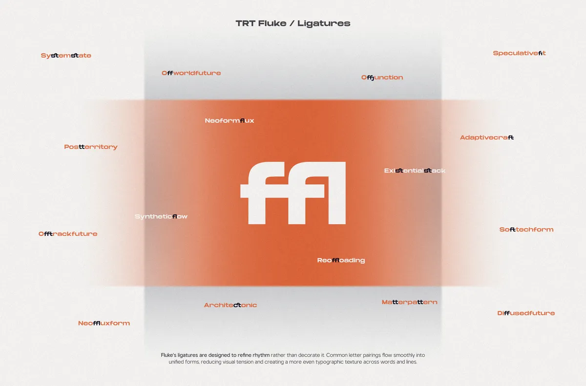 TRT Fluke - Expanded Sans Font