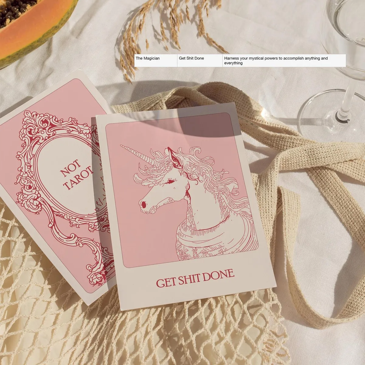 Not Tarot. Cards & Clipart Collection
