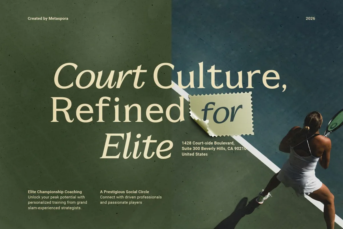 Metaspire - Elegant Display Serif Font