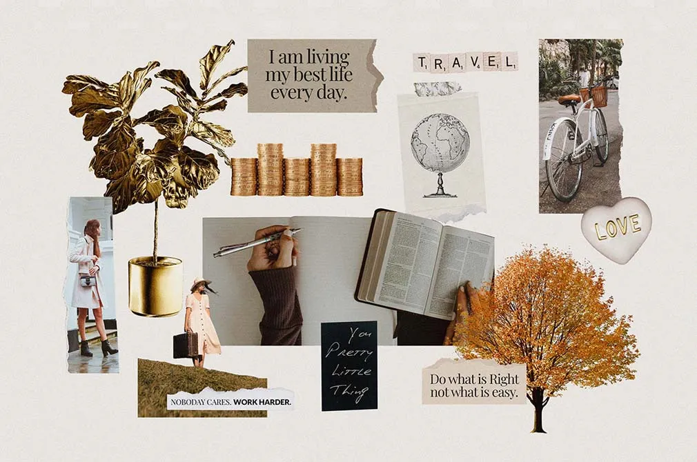 Vision Board Collage Creator
