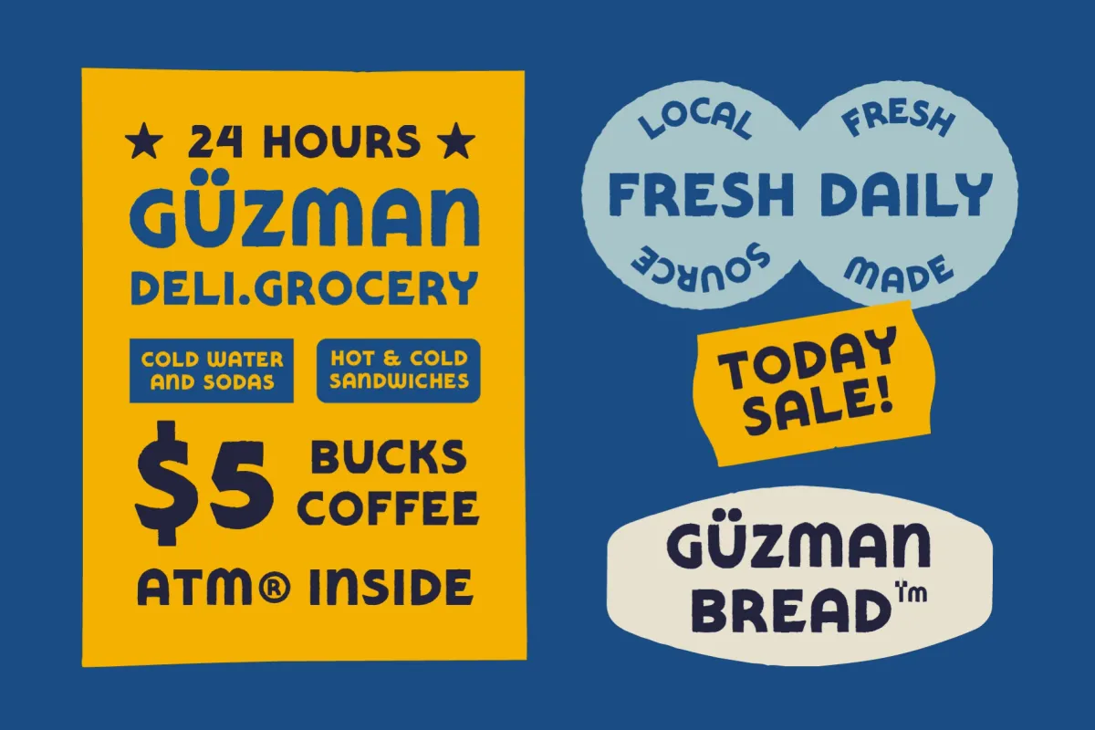 SFC Powen - Handdrawn Sans Serif Font