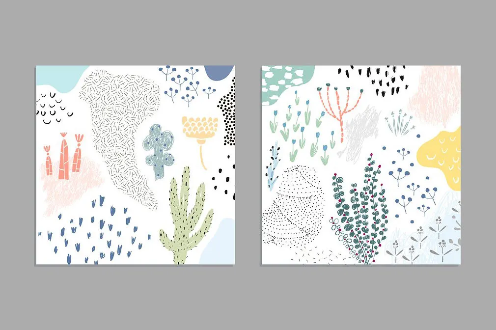 Vector Plants and Textures