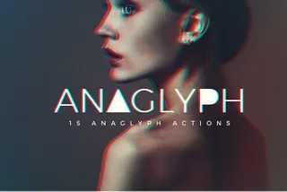 Anaglyph Photoshop Actions