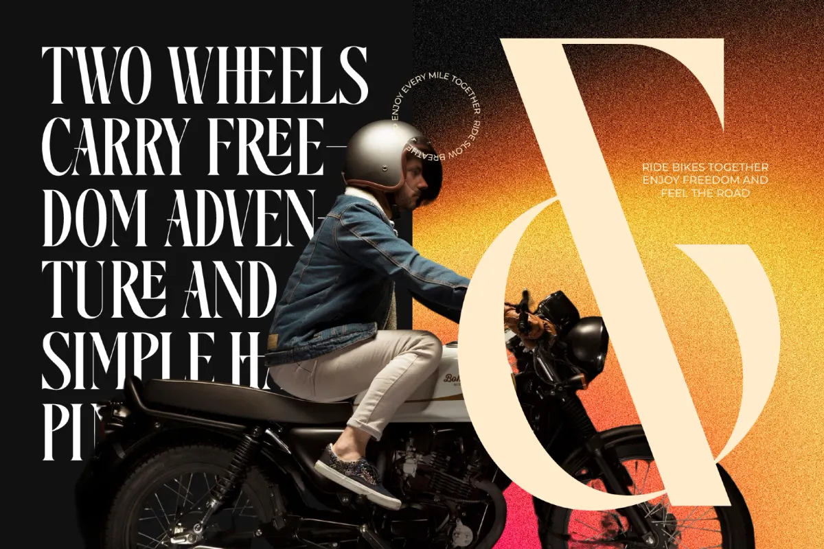Disriete - Modern Serif Display Font