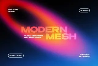 Modern Mesh Gradient Textures