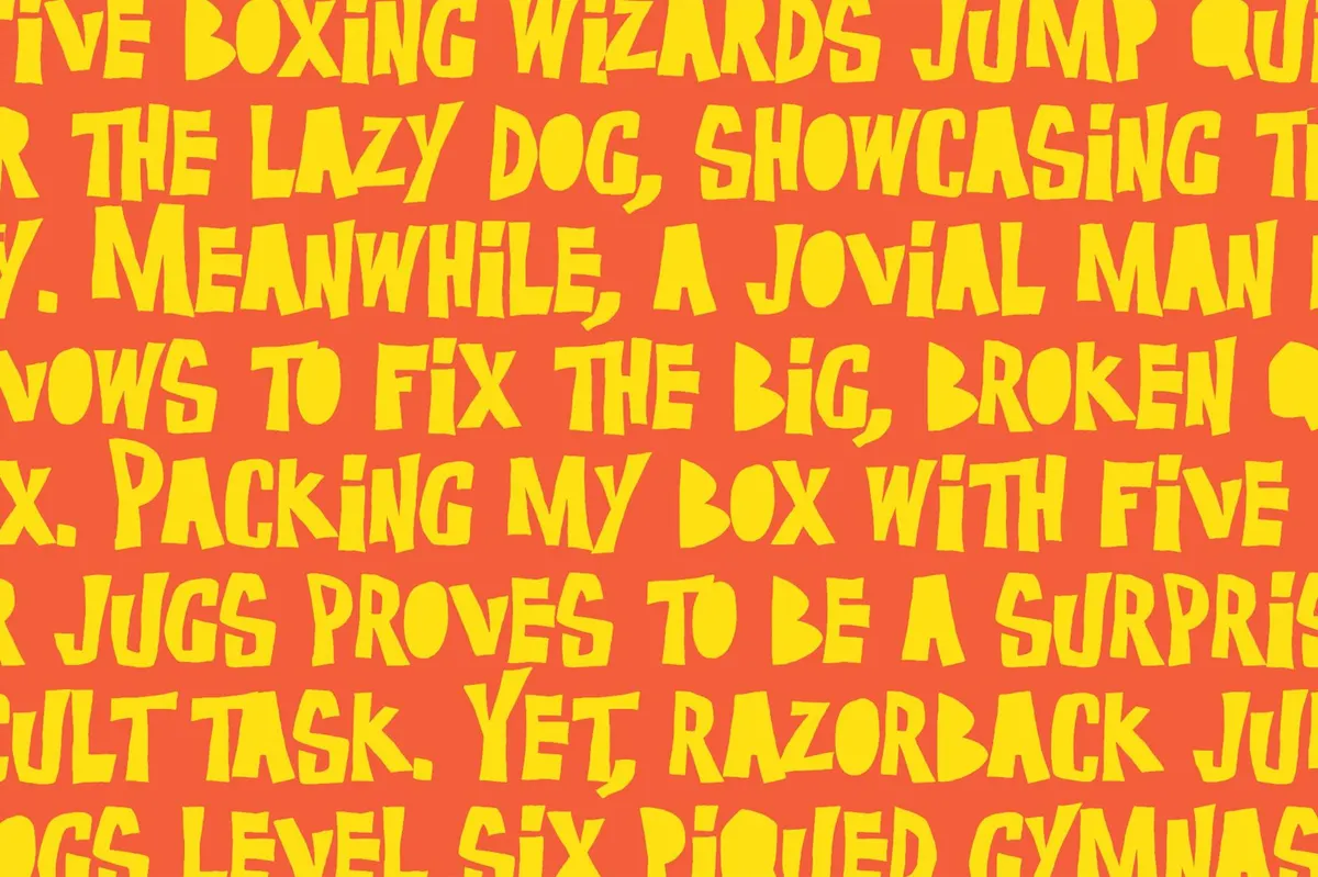 Gamaki — Classic Playful Font