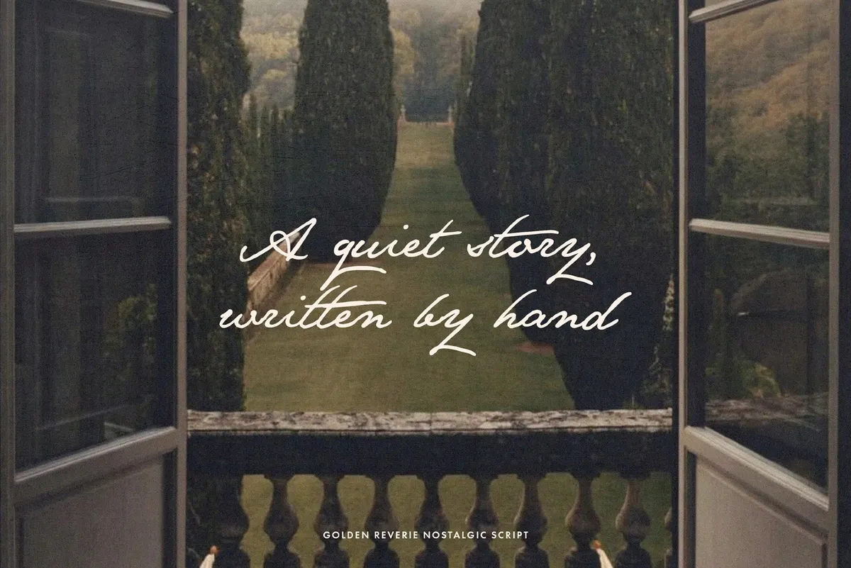 Golden Reverie — Nostalgic Script
