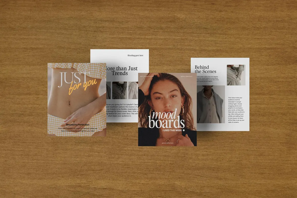 iPhone Screen & Instagram Post Mockups