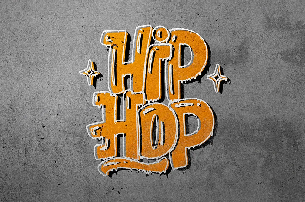 Street Graffiti Mockup