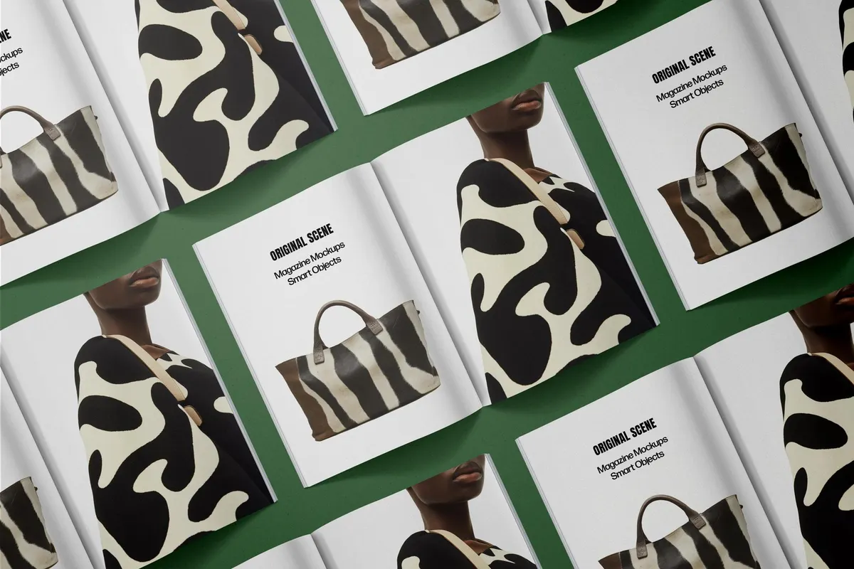 A4 Magazine Mockups