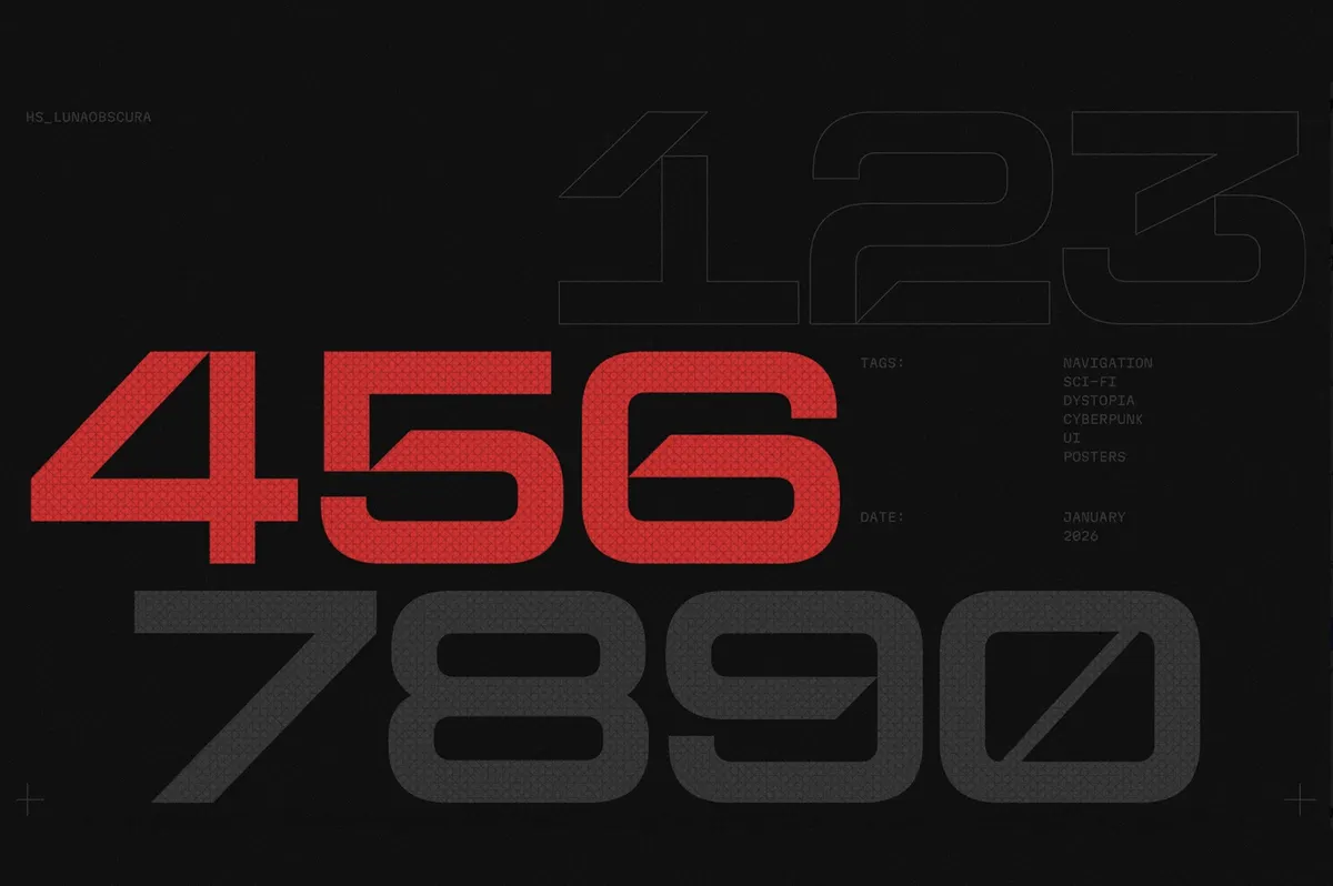 LunaObscura Font