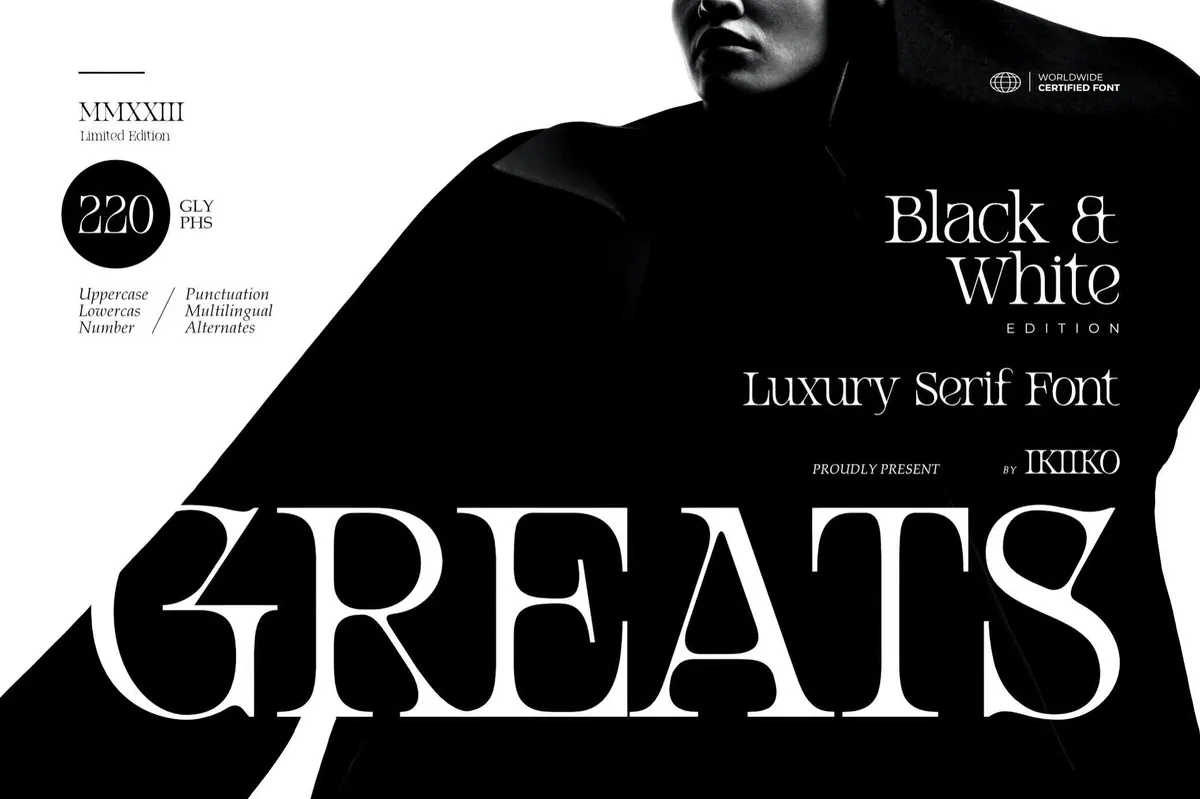 Greats — Luxury Serif Font