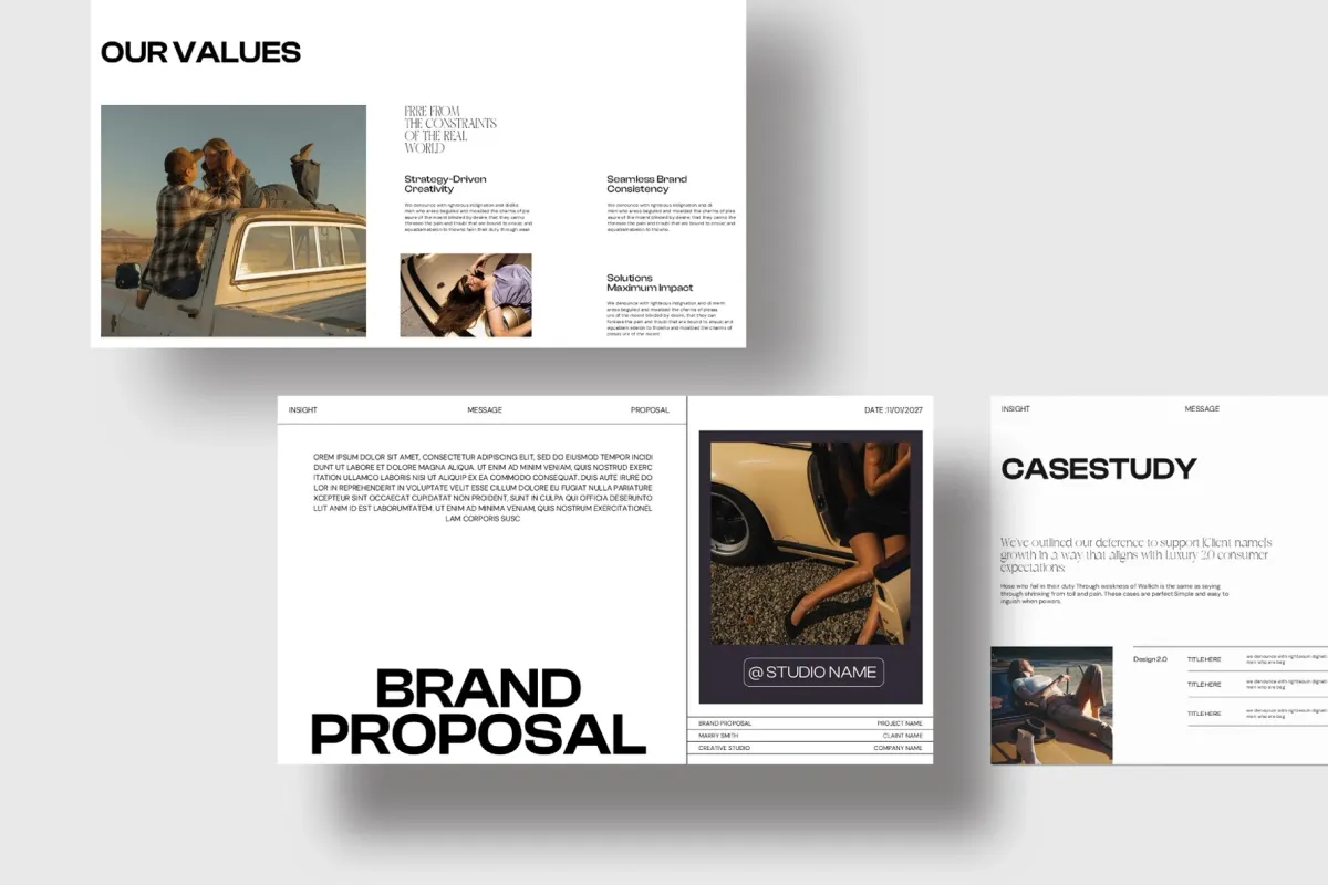 Brand Proposal Presentation Template