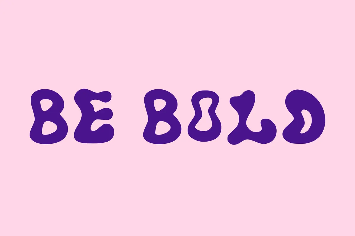 Bulby - Wavy All-Caps Font