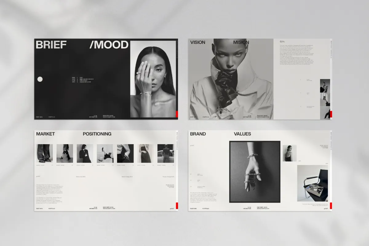 RUBE - Fashion Brief Presentation Template