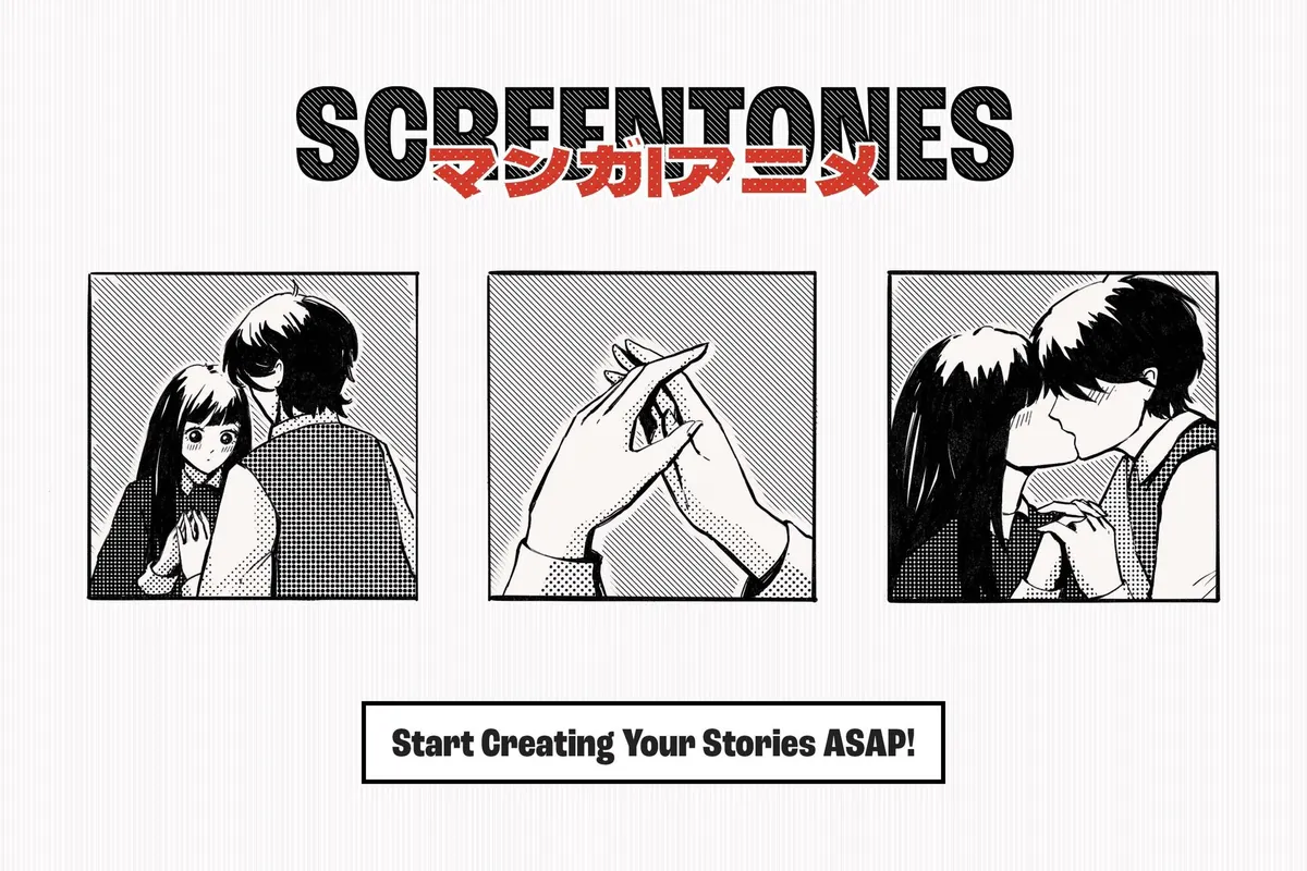 Manga Screentone Affinity Designer Brushes