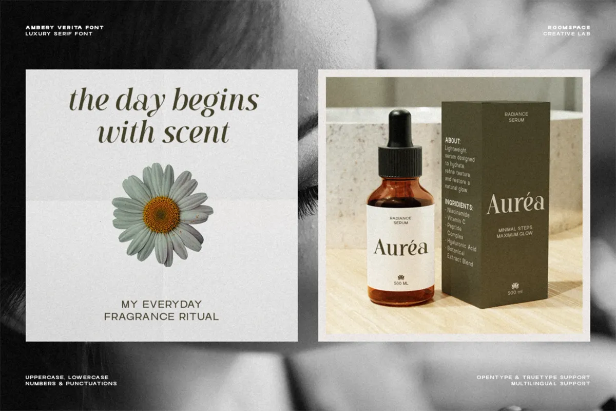 Ambery Verita – Elegant Modern Serif Font