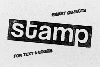 Ink Stamp Text Effect
