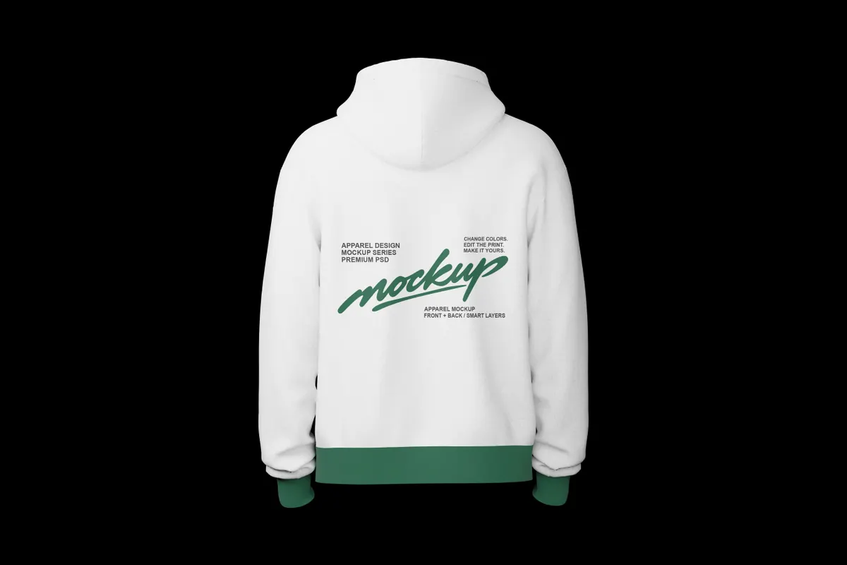 Oversized Hoodie Mockups 3D