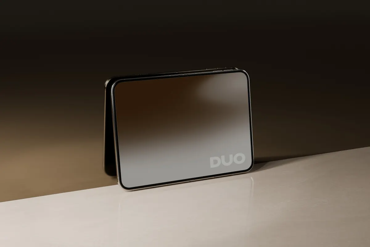 Folded iPhone Duo Mockups