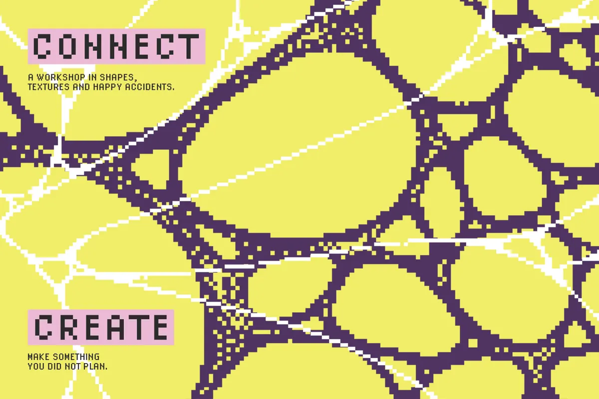 Micro Matter. Pixel Organic Vector Textures