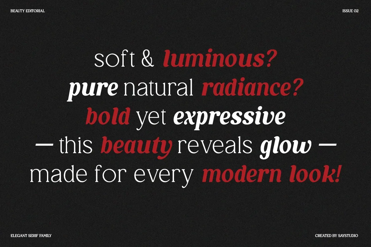 Royal Club – Elegant Editorial Serif Font