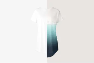 Longline T-shirt Mockup Set