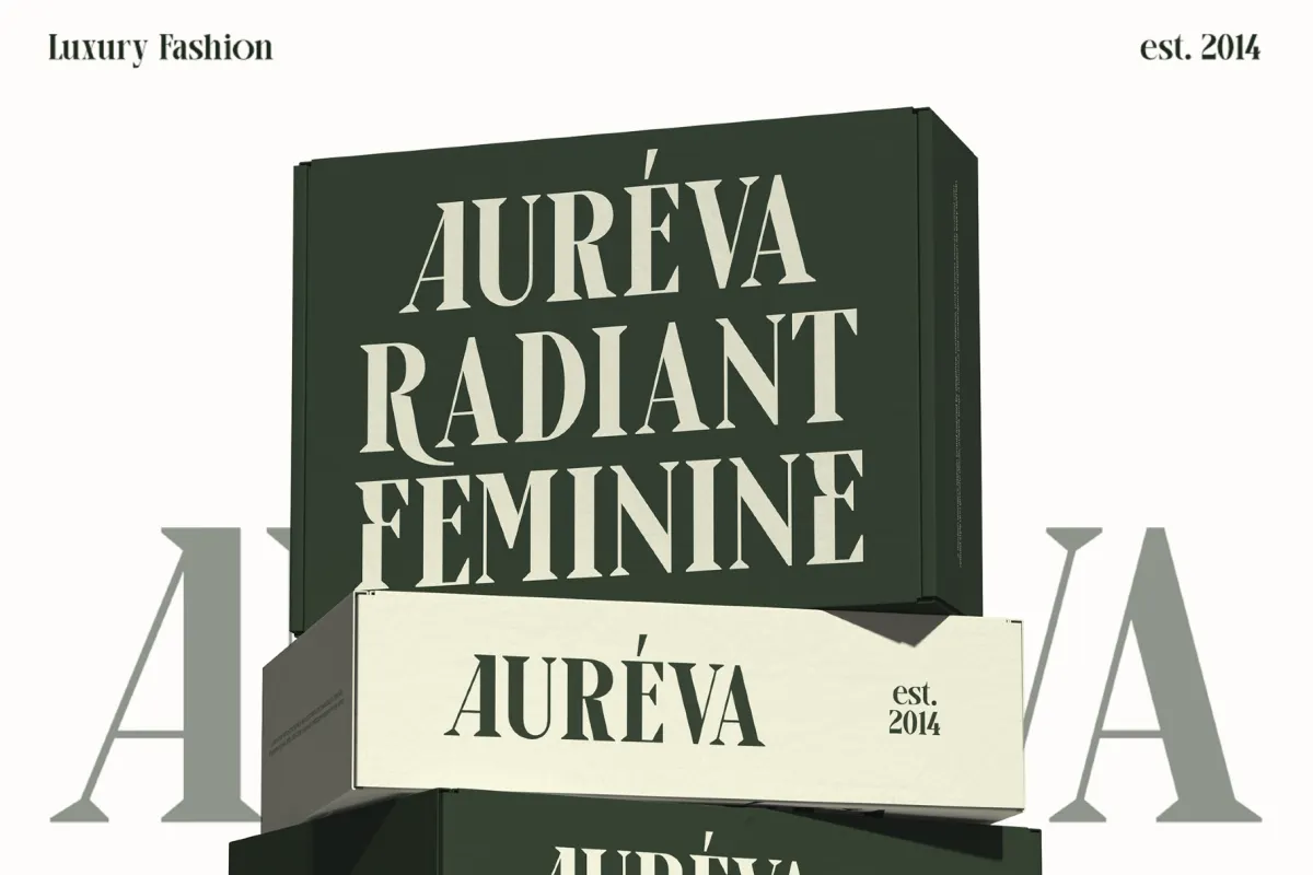 Arogel - Luxury Display Serif Font