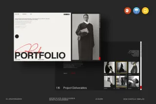 RUBE - Fashion Portfolio Presentation Template