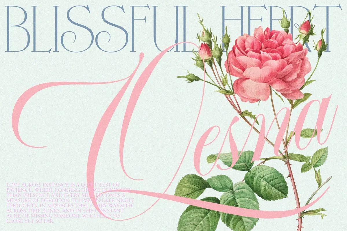 GEFUHATPIN — Elegant Calligraphy Font
