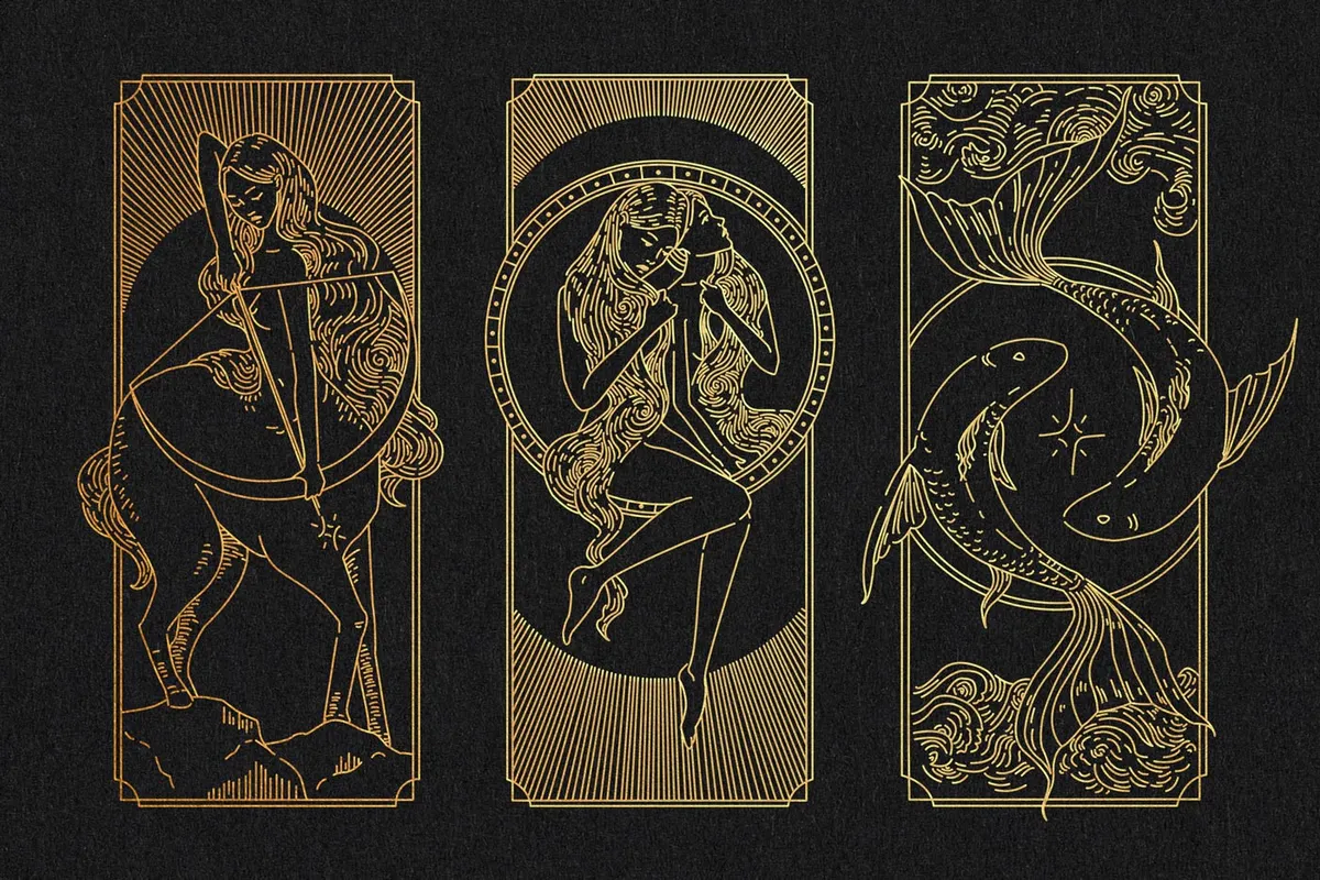 Zodiac Graphic Elements Kit