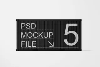 Cargo Container Mockup Vol.1