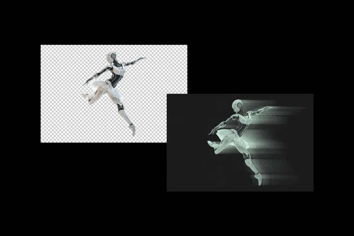 Fading Motion Photo Effect
