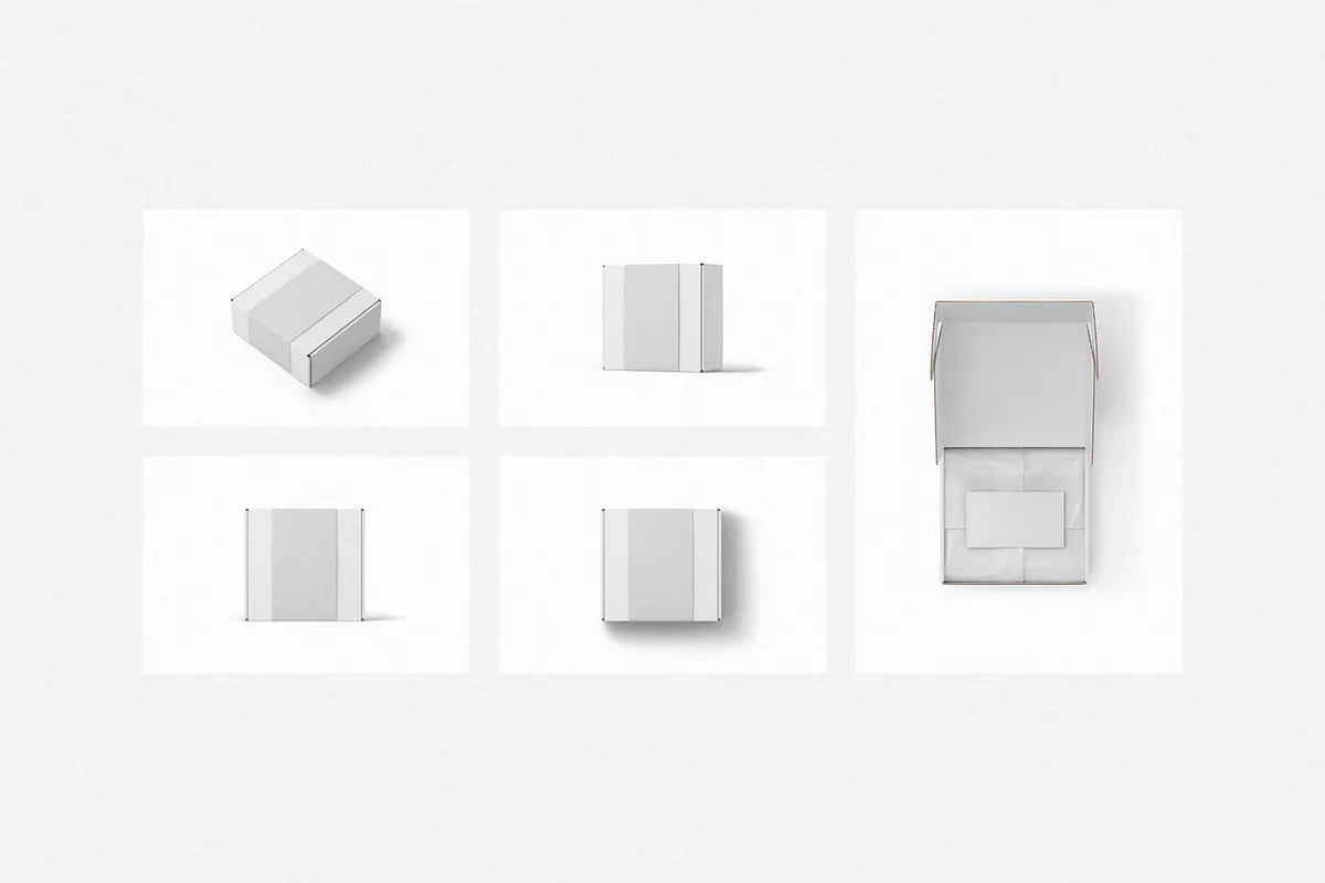 Box Mockup Set