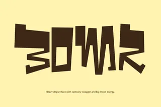 Bombr - Funny Street Font